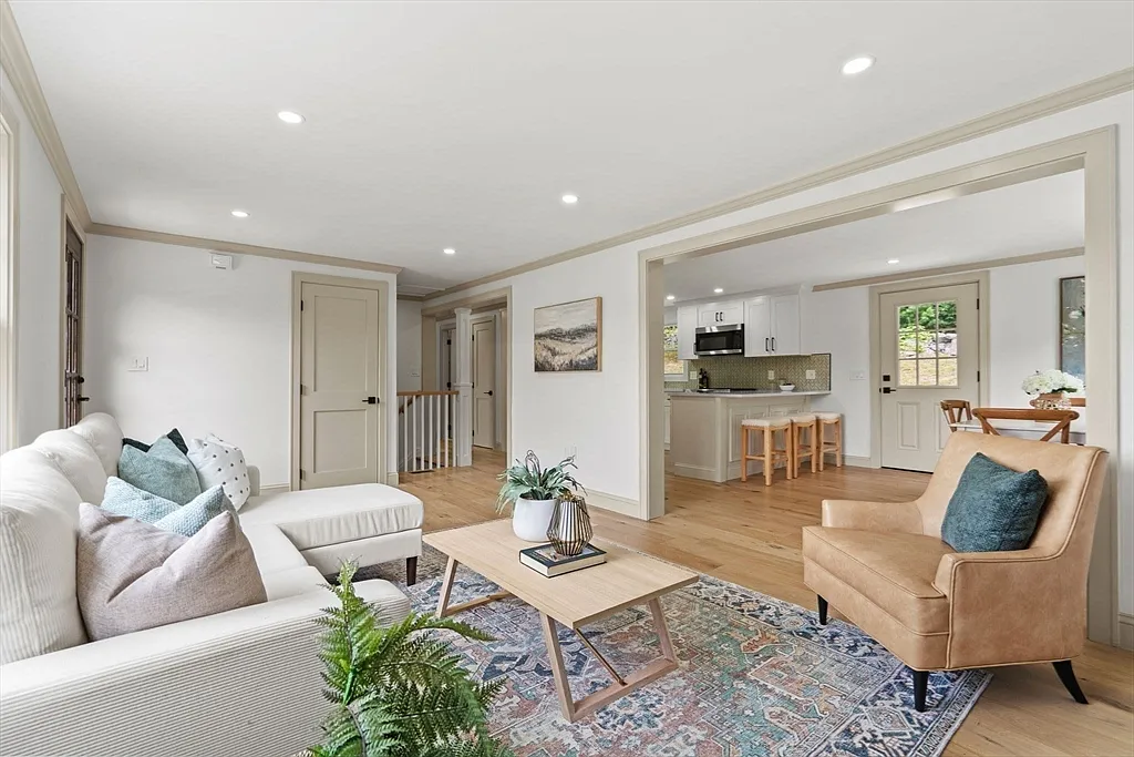Living room, open plan